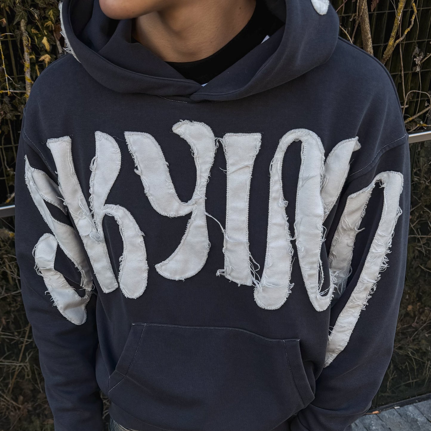 NEODUST HOODIE (GREY WASHED)