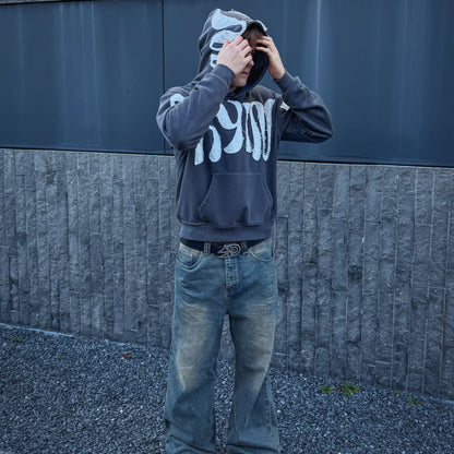 NEODUST HOODIE (GREY WASHED)