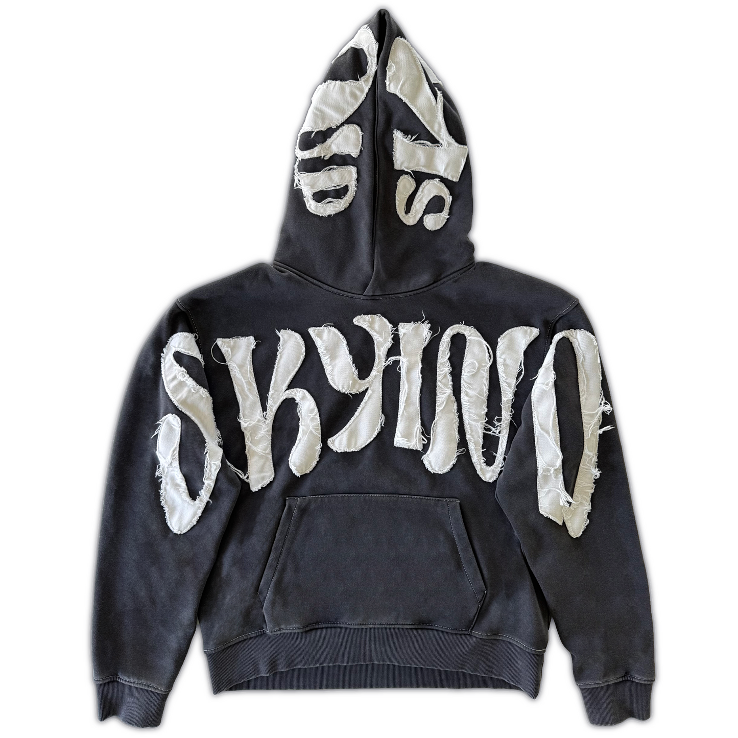 NEODUST HOODIE (GREY WASHED)